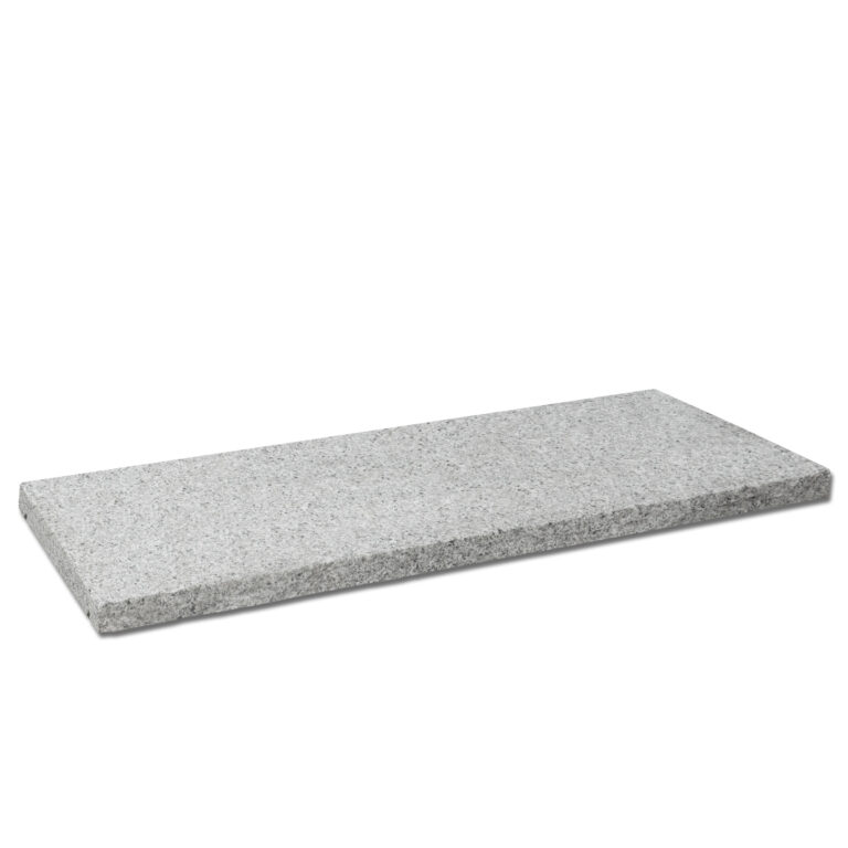 Granit Mauer Abdeckplatte grau versch. Größen