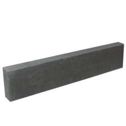 Basalt Rasenkante satiniert versch. Größen