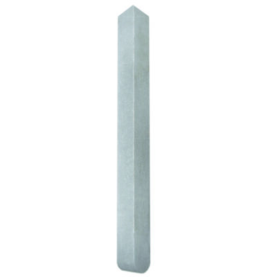 Granit Zaunsäule grau