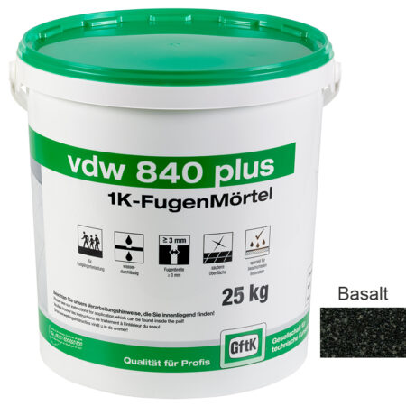 Vdw 815 Plus 2K-Fugenmörtel – 10 Kg Steingrau Für Professionelle Fugenarbeiten