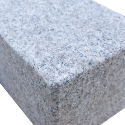 Granit Palisade geflammt grau (25 x 10 cm) - verschiedene Höhen – Bild 2