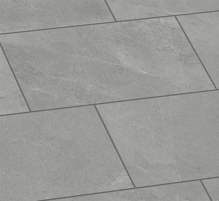 Feinsteinzeug Platte Moranda Grey