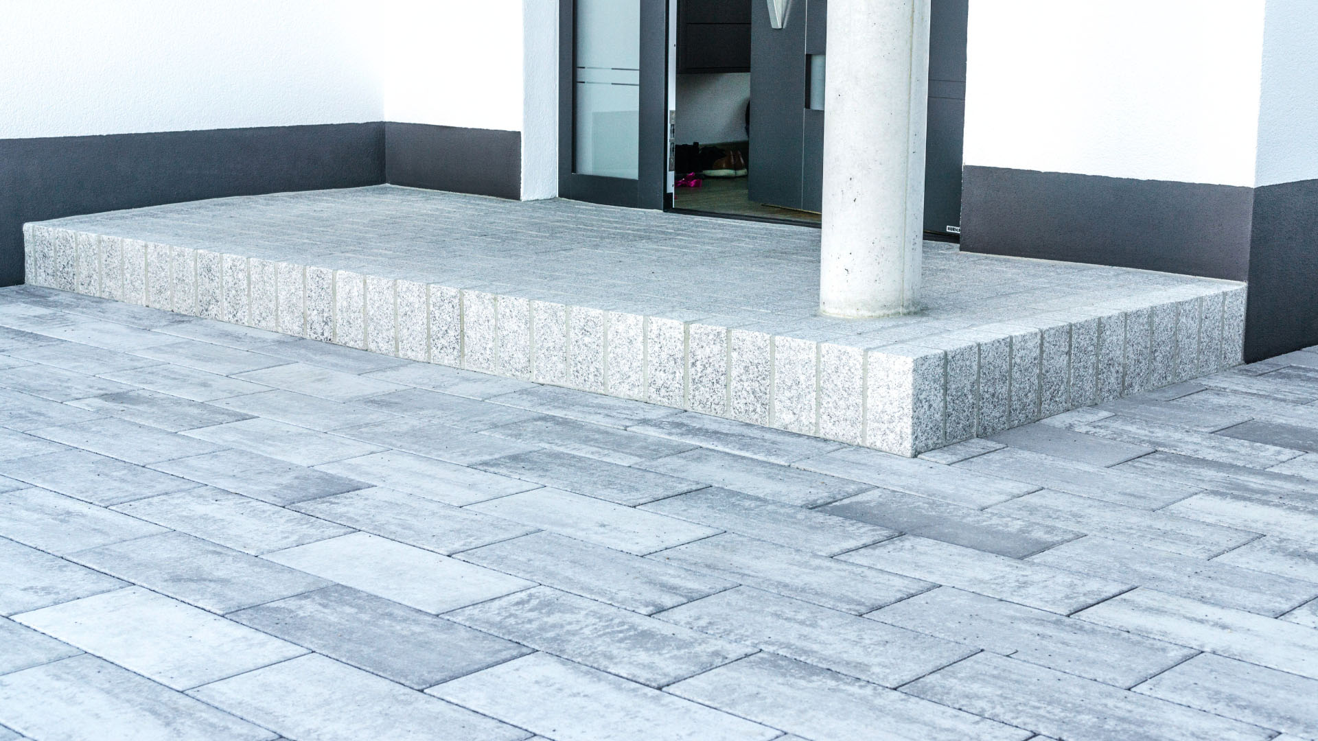 Naturstein oder Beton