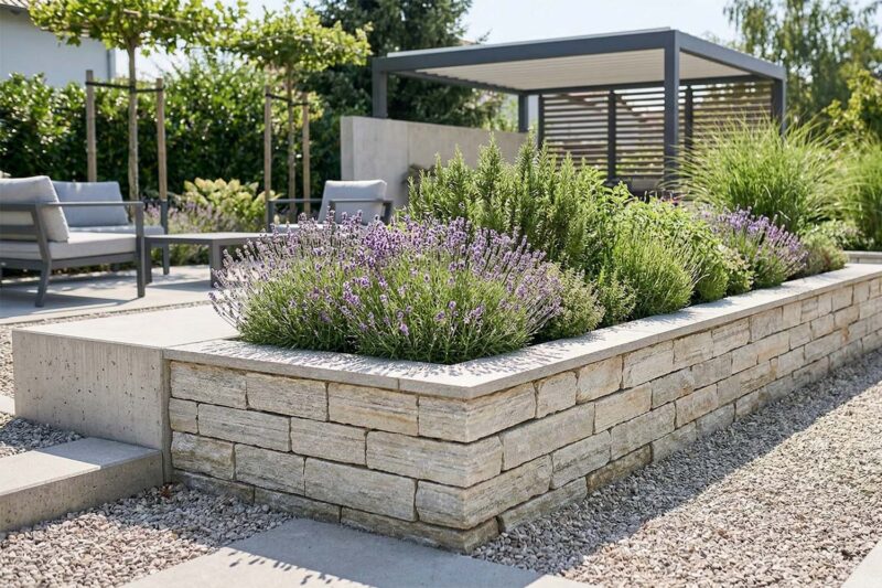 Naturstein für modernen Gartentrend 2026