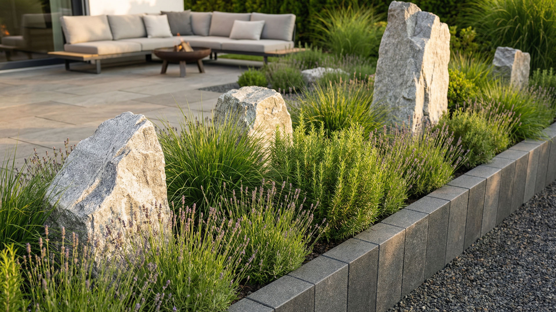 Gartentrends 2026 mit Naturstein