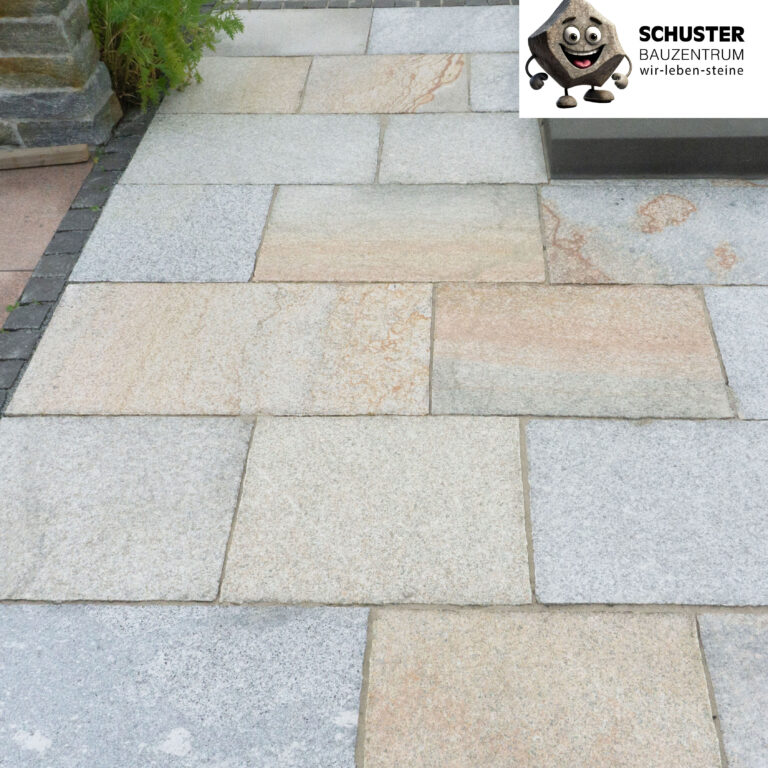 Granit Terrassenplatte Rustico