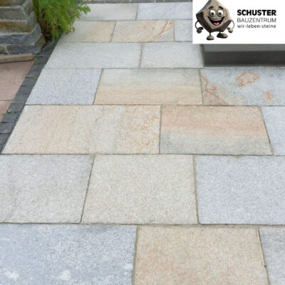 Granit Terrassenplatte Rustico